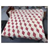 Hand Stitched Quilt - As Is