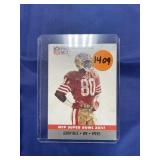 1990 Pro Set MVP Collectible Card Jerry Rice