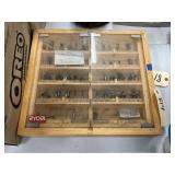 Ryobi Router Bits in Storage Case
