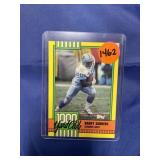 1990 Topps 1000 Yard Club Card Barry Sanders
