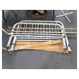 Metal Bed Frame - Headboard - Footboard 54"