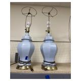 2 Table Lamps - no shades