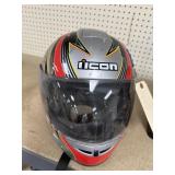 Icon Motorcycle Helmet - Sz Unk