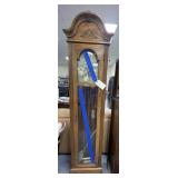 Tempus Fugit Grandfather Clock 17"x9"x79"H