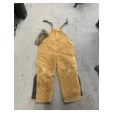 Carhartt Insulated Bib Coveralls & Boot