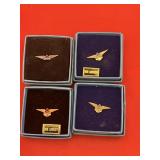 4 - Lapel Pins - 10K Emblem