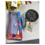 Tub of Clamps & Ziploc Bags