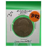 1972-P Uncirculated Eisenhower Dollar