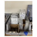 Plastic Jug w/10m Quartz Tips & Bottle Pieces