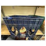 Plastic Pepsi Crate w/Cookbooks & Puzzle