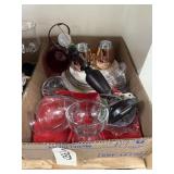 Table Lamp - Copper Drinking Glasses - Plates