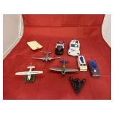 8 Pcs - Model Planes & Cars