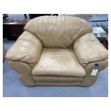 Leather Chair 46"W