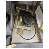 Metal Box 36"L x 18"W x 3"H - Wood Logs