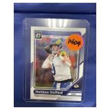 2024 Panini Donruss Card Matthew Stafford