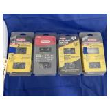 7 - Chainsaw Chains  2-18" & 1-16" 4-14" NIP