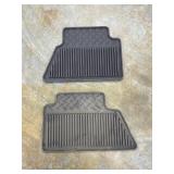2 Small Car Mats