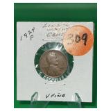 1924-P Lincoln Wheat Cent Very Fine