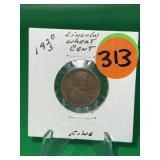 1920-S Lincoln Wheat Cent Fine