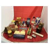 Assorted Vintage Medicine Cabinet Supplies