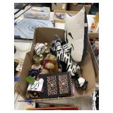 Throw Pillow Zebra Stuffy - Jewelry Box & More