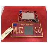 State of Bliss Pic Frame & Faux License Pic Frame