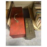 Metal Ammo Crate w/Fittings & Toolbox