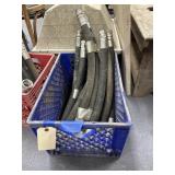 Plastic Crate w/Hose Connections