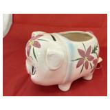 Ceramic Pig Flower Pot