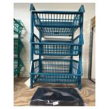 3 - Plastic Stacking Storage Bins