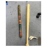 Wooden Ball Bat & Painted Acapulco Bat