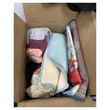 Throw Rugs & Plastic Table Cloths & More
