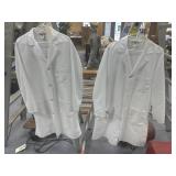 2 Pcs - Sz L Lab Coats
