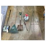 Bissell Manual Sweeper - Shovel - Rake - Sprayer