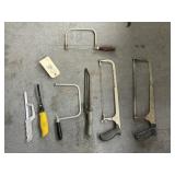 Assorted Hand Saws