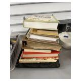 Stack of Assorted Cookbooks