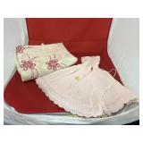 Handmade Baby Shawl & Tablecloth