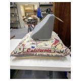 Large Throw Pillow & Foam Wedge
