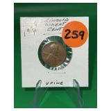 1927-P Lincoln Wheat Cent Very Fine