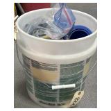 Plastic Bucket - Water Filters - RV Hose Plumbing