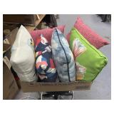 6 - Assorted Outdoor Pillows