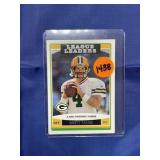 2006 Topps League Leaders Card Bret Favre