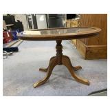 Side Table w/Glass Top - 26"L x 17"W x 18"H