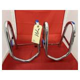 2 - Metal Wheel Chocks