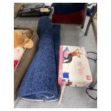 Body Ball w/Foot Pump & Small Area Rug