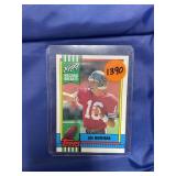 1990 Topps Football Card #1 Joe Montana