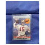 1990 Pro Set MVP Football Card Joe Montana