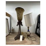 2 - Table Lamps 30"H & 24"H