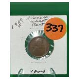 1909-P Lincoln Wheat Cent Very Good