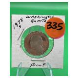 1978-S Proof Washington Quarter
